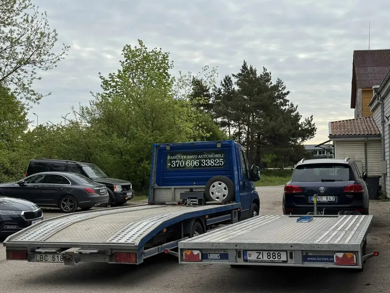 Tralo paslauga Palangoje – automobilio pervežimas